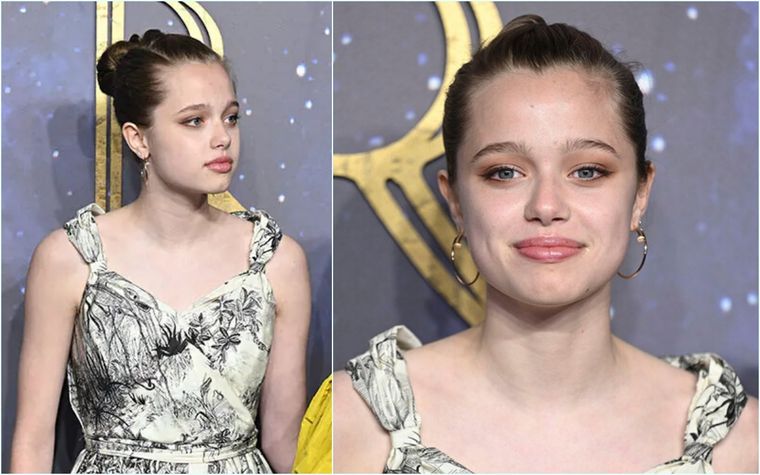 Shiloh Jolie-Pitt en la Premiere de Eternals.