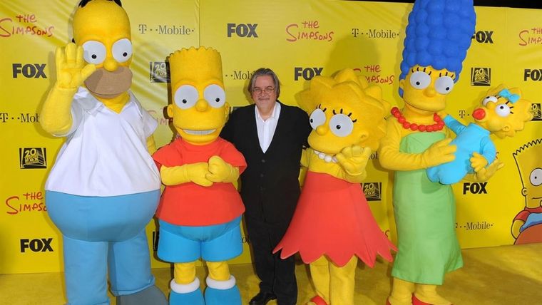 Matt Groening se convirtió en uno de los guionistas más exitosos de la historia.