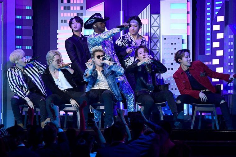 Se esperaba que Swim, el sencillo de BTS que alcanzó el número uno en Estados Unidos, figurara entre los nominados.
