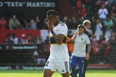 Sebastián Villa volvió a jugar. Foto: Télam