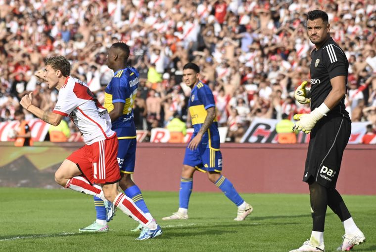 Colidio grita el gol que el VAR luego anularía. Foto: Fotobaires