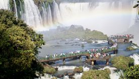 En 2025, las Cataratas del Iguazú estuvieron cerca de romper el récord de turistas
