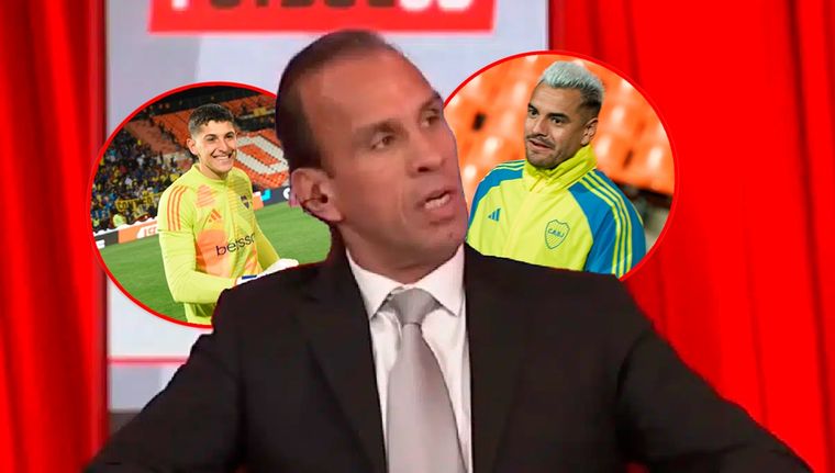 Navarro Montoya opinó quién debe atajar ante River. Foto: Captura ESPN y Santiago Tagua/MDZ