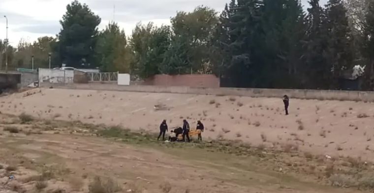 Ocurrió durante la madrugada de este lunes en el Parque Perito Moreno Foto: LM Neuquén
