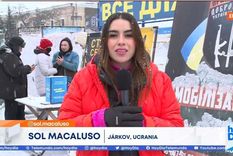 el desgarrador relato de sol macaluso, periodista argentina en ucrania