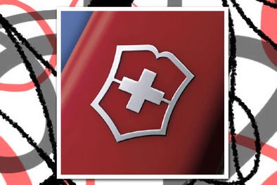 MDZol | El símbolo que identifica a una Victorinox original. Foto: web