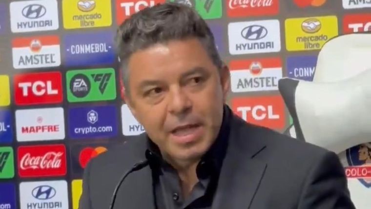 Gallardo fue claro y no se guardó nada en la conferencia. Foto: Captura video