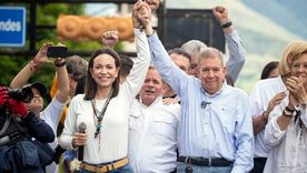 El nuevo secretario de Estado estadounidense, Marco Rubio, subrayó el apoyo de EE.UU. a la democracia Foto: EFE