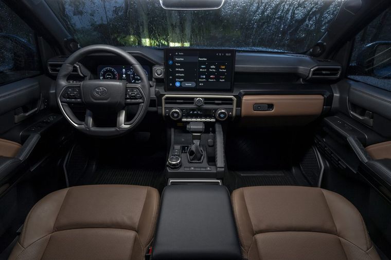 Interior del Toyota 4Runner Foto: Toyota