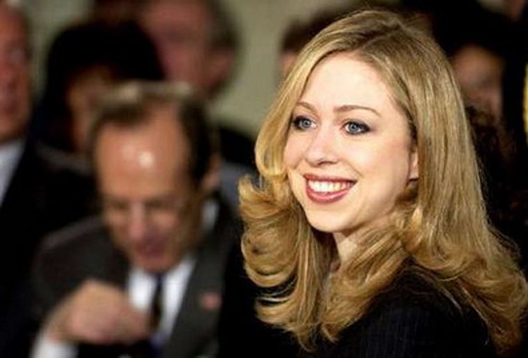 La hija de Bill e Hillary.