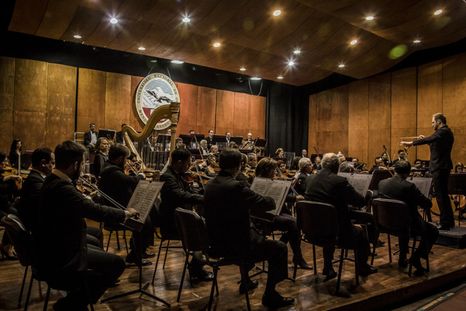 La Orquesta Sinfónica de la UNCuyo brindará un concierto único el sábado. La Orquesta Sinfónica de la UNCuyo brindará un concierto único el sábado.