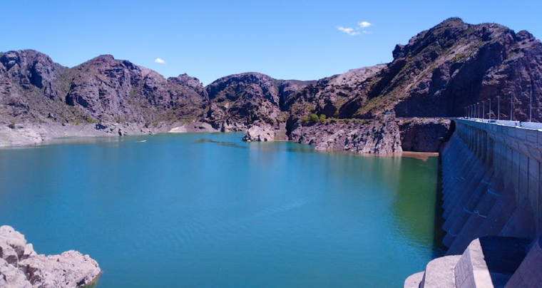 Dique El Tigre, San Rafael Foto: Google Maps