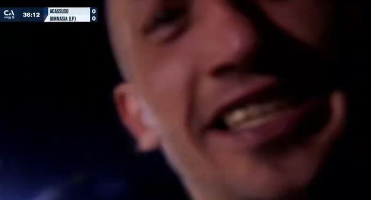 El hecho se registró en el duelo entre Gimnasia y Acassuso.