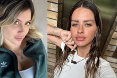 La China Suárez, ¿cerca de las hijas de Wanda Nara? Foto: Instagram @wanda_nara, @sangrejaponesa