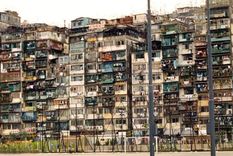 En apenas 2,7 hectáreas de terreno llegaron a vivir hasta 50.000 personas en algunos momentos. Foto: GETTY IMAGES