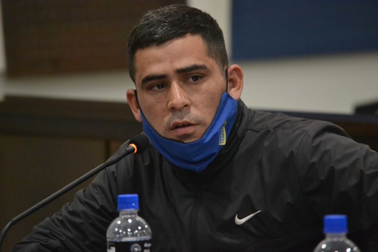 Albornoz durante los alegatos finales del juicio en el que lo condenaron Foto: Archivo