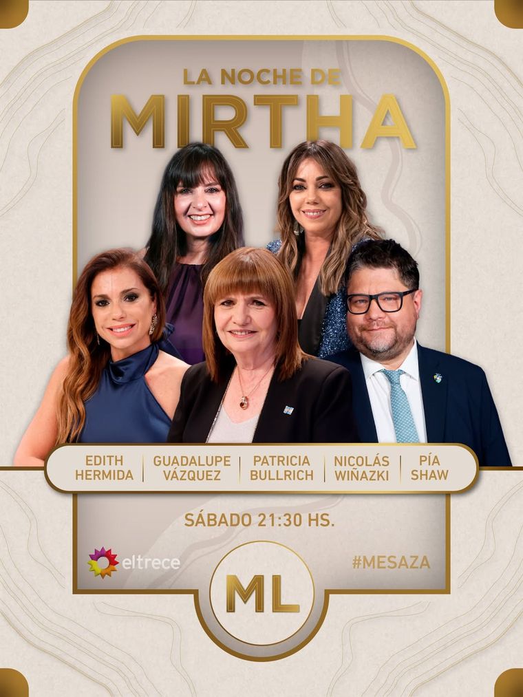 Los invitados de Mirtha Legrand para este sábado. Los invitados de Mirtha Legrand para este sábado.