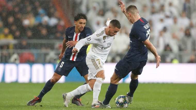 Real Madrid PSG El Merengue no supo aguantar el resultado y dejó escapar la victoria Foto: Real Madrid