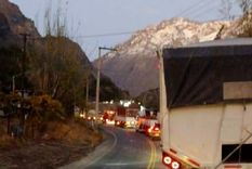 Por el accidente, hubo demoras en el tránsito Foto: X @VALLEOVA Por el accidente, hubo demoras en el tránsito Foto: X @VALLEOVA