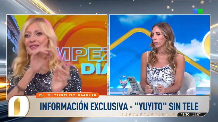 Yuyito, la conductora que se quedó sin programa. Yuyito, la conductora que se quedó sin programa.