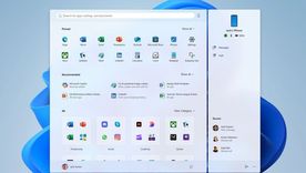 Microsoft ya muestra el nuevo menú de inicio de Windows 11 con inteligencia artificial. Foto Dpa