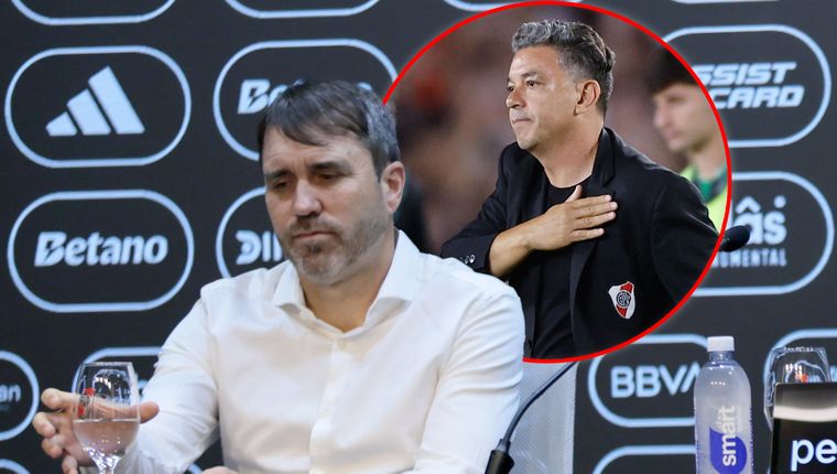 El Chacho Coudet le dedicó unas palabras a Gallardo.