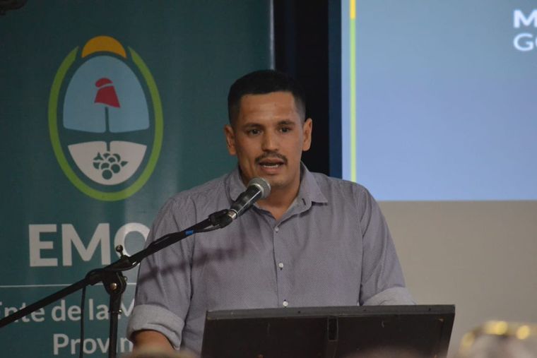 El concejal Martín González El concejal Martín González