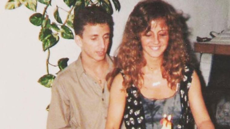 Marina junto a su hermano Cristian. Foto: MD.