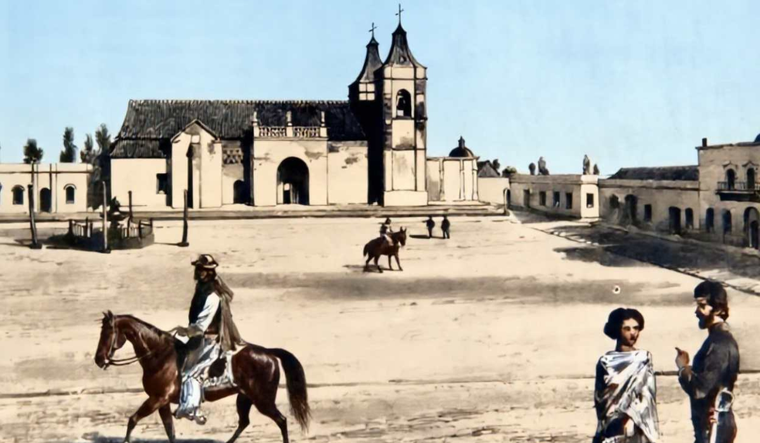 Una obra de arte muestra cómo era Mendoza antes del terremoto de&nbsp; 1861.