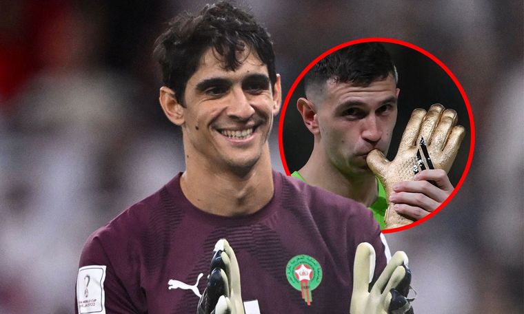 Bono se refirió a la actuación de Dibu Martínez.