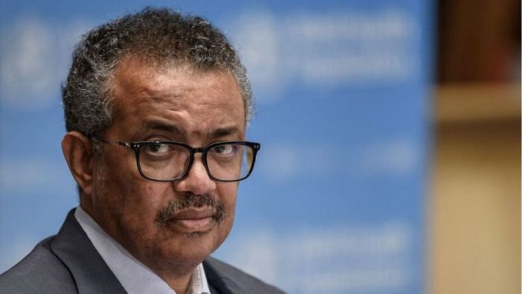 El director general de la OMS, Tedros Adhanom, cree que los países ricos se están dando su falso sentido de seguridad con las vacunaciones. Foto: GETTY IMAGES