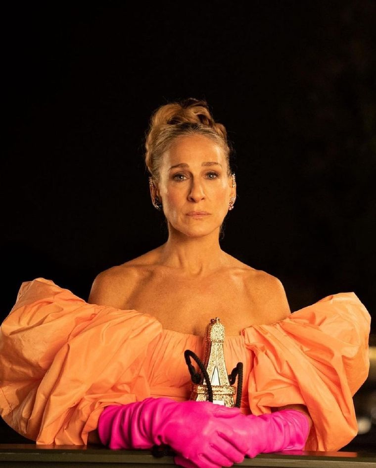 El look perfecto de Sarah Jessica Parker para despedir a Carrie Bradshaw. Foto: Instagram