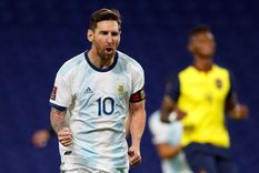 alumno ejemplar: messi, el primero en llegar para jugar las eliminatorias