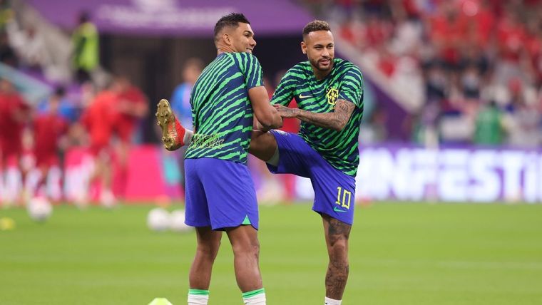 Casemiro defendió a Neymar. Foto: EFE