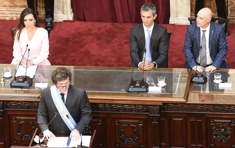 El Gobierno quiere rearmar una nueva relación con el Congreso. Foto: Juan Mateo Aberastain/MDZ