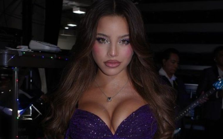 La fotografía de Emilia Mernes creada por la inteligencia artificial Foto: Instagram Emilia Mernes