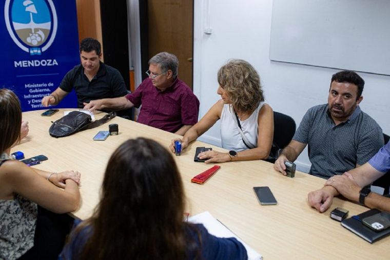 El gremio Ampros en paritarias Foto: Gobierno