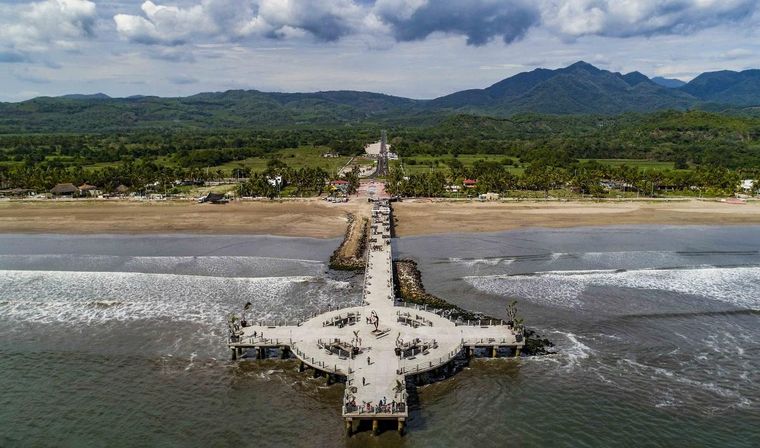 El muelle de San Blas es un atractivo turístico ubicado en Nayarit, México Foto: turismo Nayarit