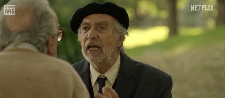 Luis Brandoni en Parque Lezama, una de sus últimas películas. Luis Brandoni en Parque Lezama, una de sus últimas películas.