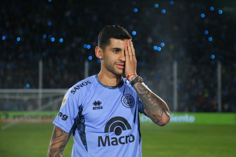 El Cuti Romero querría volver a Belgrano.