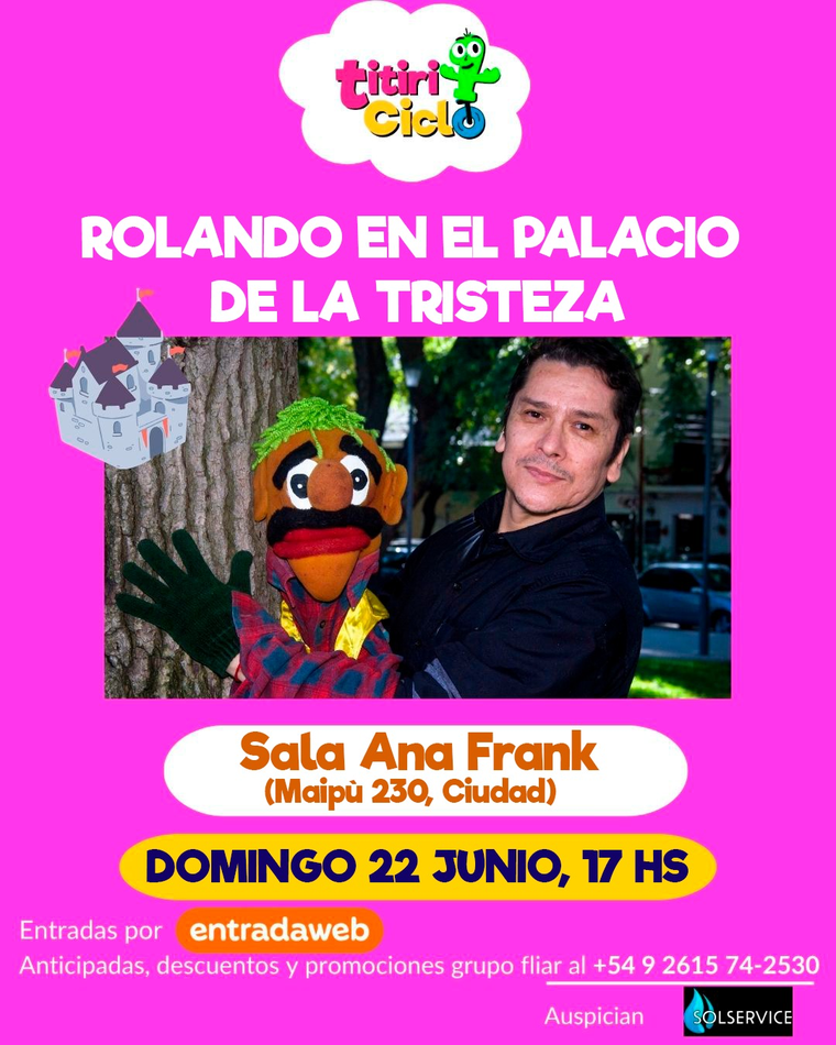 Rolando en el Palacio de la Tristeza. Créditos: Entradaweb.com Rolando en el Palacio de la Tristeza. Créditos: Entradaweb.com