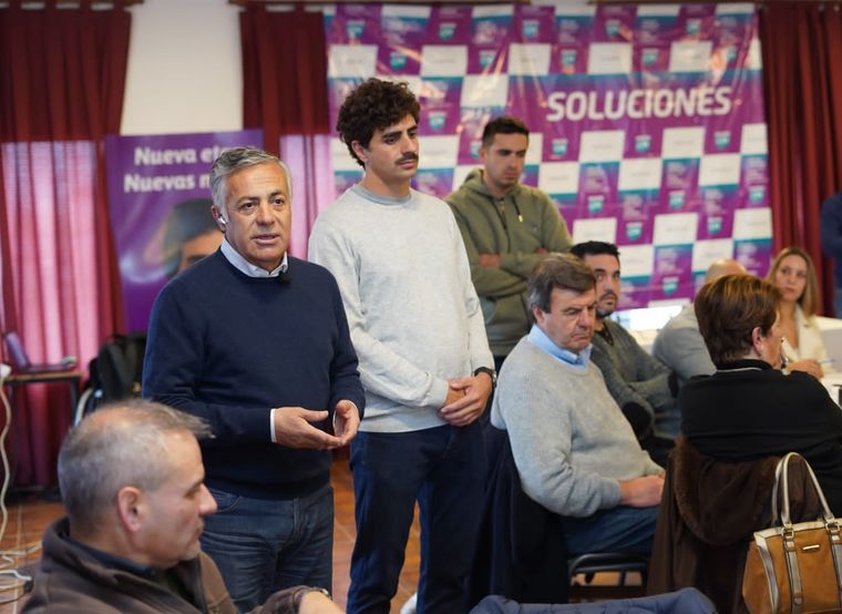 Alfredo Cornejo junto a Natalio Mema Foto: Cambia Mendoza