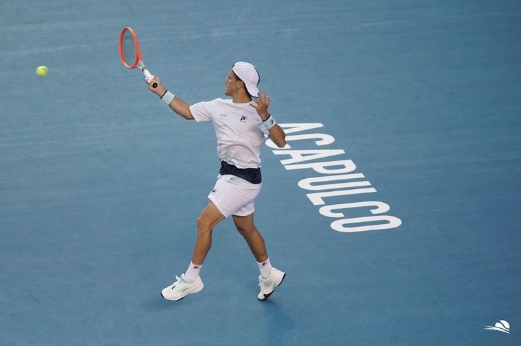 Diego Schwartzman. Foto: Abierto Mexicano
