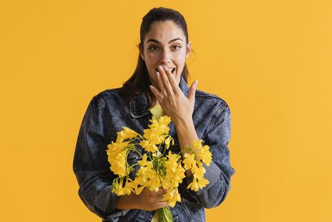Lsa flores amarillas tienen diversos significados Foto: Freepik Lsa flores amarillas tienen diversos significados Foto: Freepik