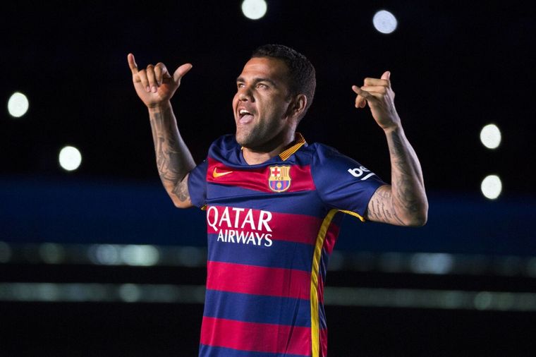 Dani Alves regresa a Catalunya. Foto: FC Barcelona