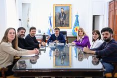 Kicillof y un volantazo crucial. Foto: Prensa