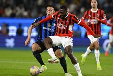El Milan se quedó con el clásico y con la Supercopa de Italia. Foto: EFE