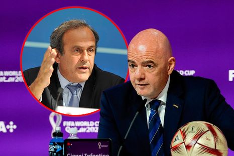 Michel Platini fulminó a Gianni Infantino. Michel Platini fulminó a Gianni Infantino.