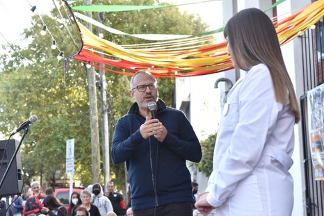 Diego Valenzuela, intendente de de Tres de Febrero. Diego Valenzuela, intendente de de Tres de Febrero.