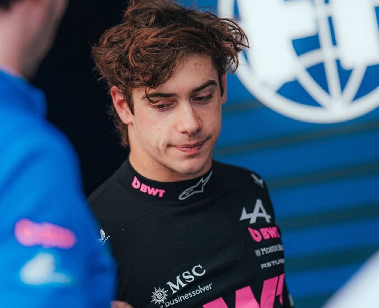 Colapinto fue respaldado públicamente luego de recibir críticas por el accidente en Suzuka.